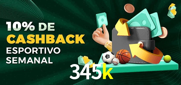 10% de bônus de cashback na 345k